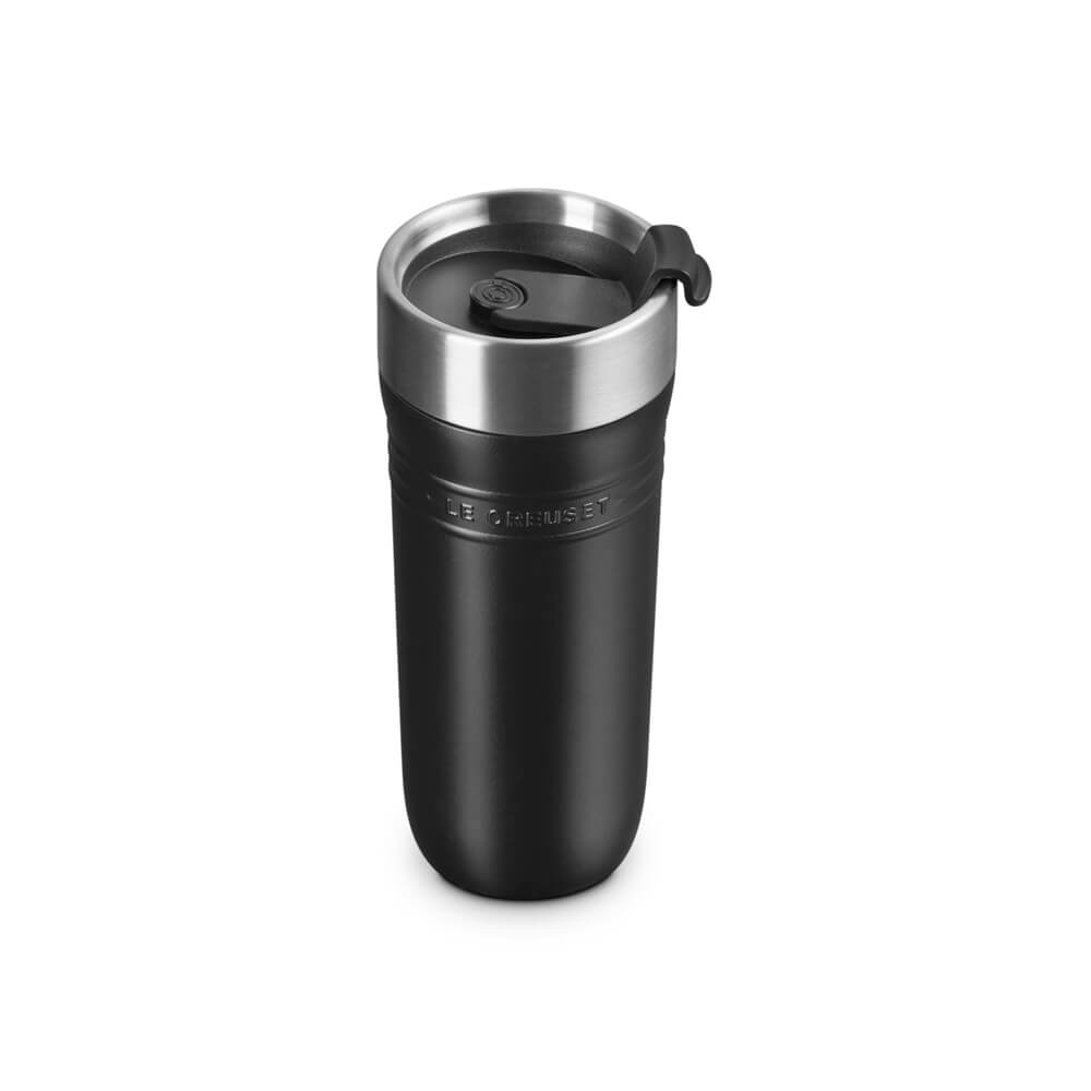 Le Creuset On The Go Satin Black Travel Mug 350ml